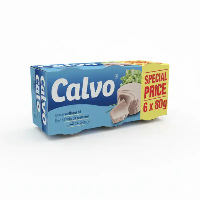 Calvo Thon à l’Huile de Tournesol