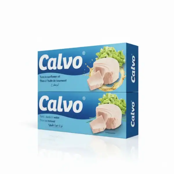 Calvo Tuna Duo (Sunflower Oil & Water)