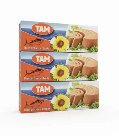 Thon entier TAM à l’huile