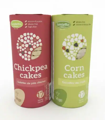 Galettes de pois chiches & maïs Lestello