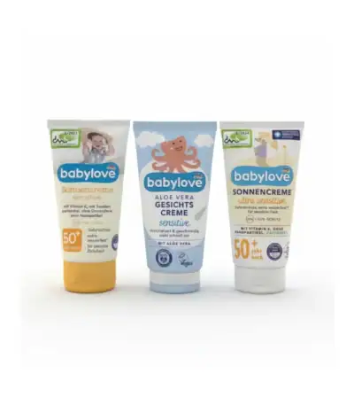 Babylove Crème Solaire et Crème Visage
