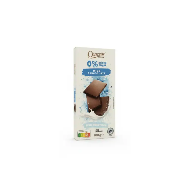 Choceur Chocolat au Lait 0% sucres ajoutés 