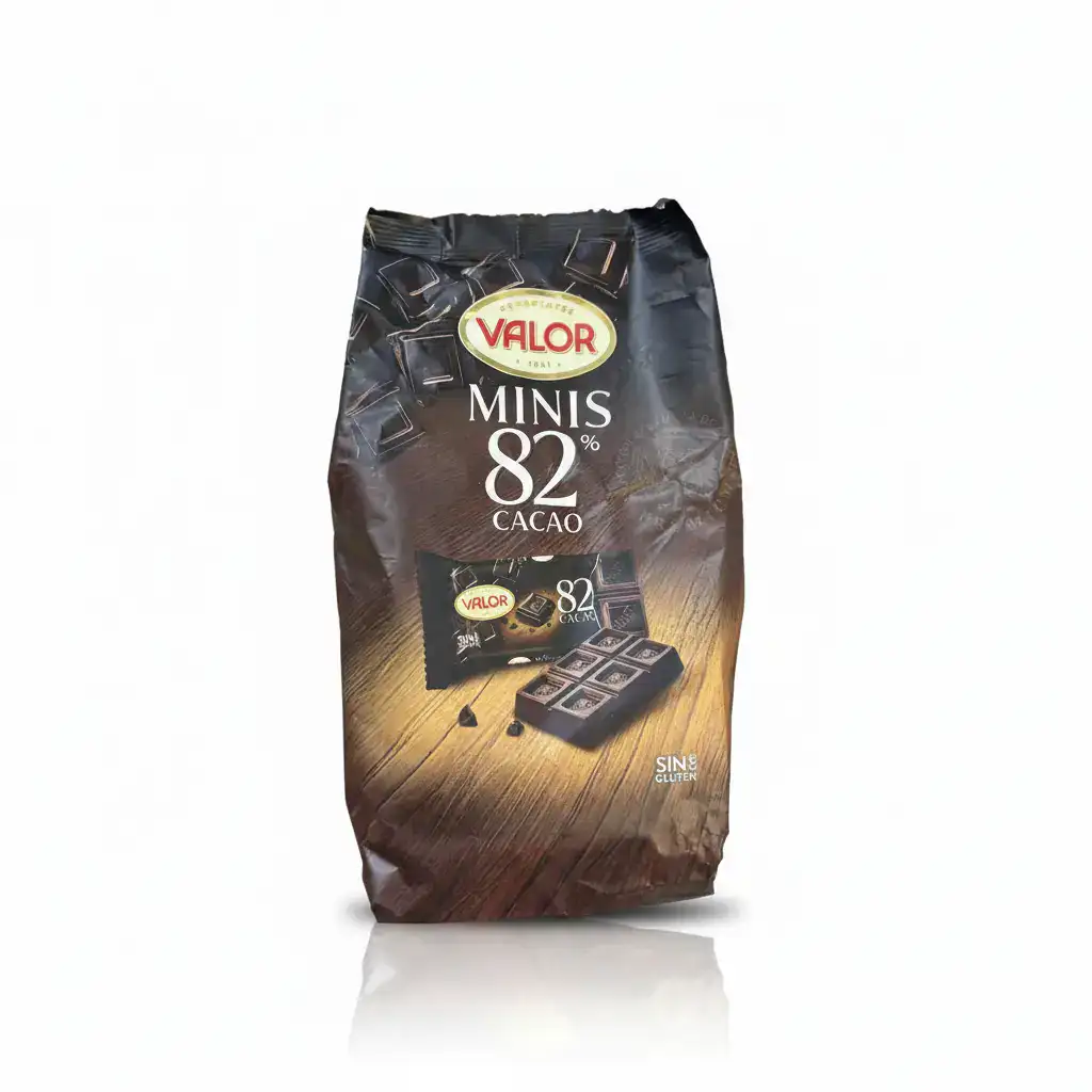 Chocolat noir 82 % cacao – Minis Valor