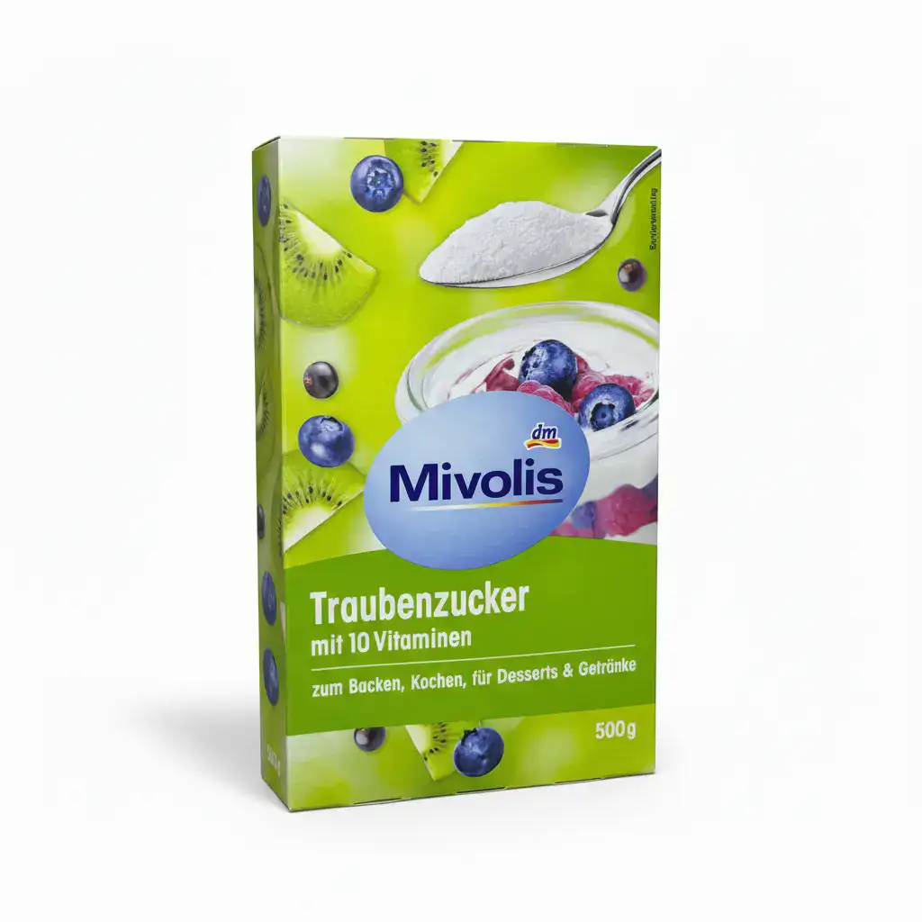 Sucre de Raisin + 10 Vitamines – Mivolis (500g)