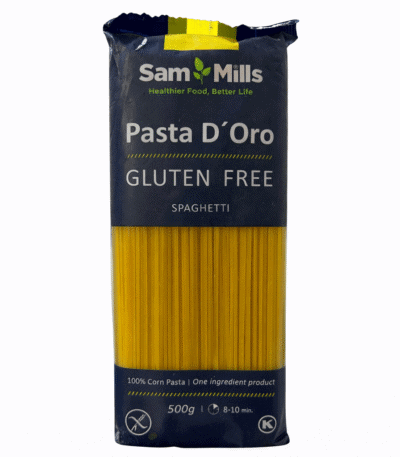 Spaghetti de maïs sans gluten – 500 g (Sam Mills Pasta D’Oro)