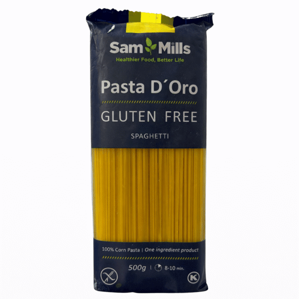 Spaghetti de maïs sans gluten – 500 g (Sam Mills Pasta D’Oro)