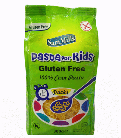 Sam Mills – Pasta for Kids sans gluten (Forme canards)