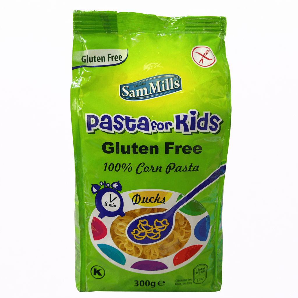 Sam Mills – Pasta for Kids sans gluten (Forme canards)