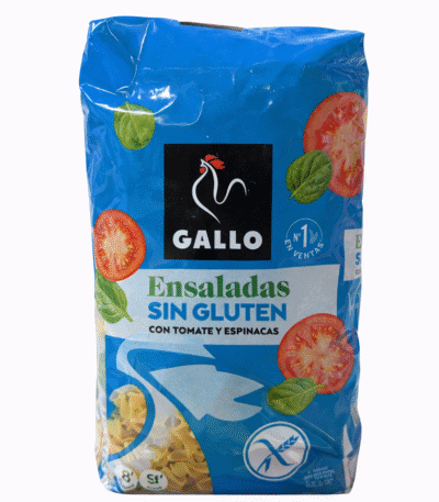 Gallo – Pâtes pour salades sans gluten tomate & épinards